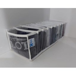 Colmeia Para Gavetas Em Pvc Cristal (6 peças) P, M e G - 13