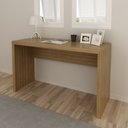 Ver imagem 2 de Mesa para Escritório Home Office Me4135 Mdp Amendoa - Gran Belo