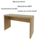 Ver imagem 5 de Mesa para Escritório Home Office Me4135 Mdp Amendoa - Gran Belo