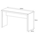 Ver imagem 4 de Mesa para Escritório Home Office Me4135 Mdp Amendoa - Gran Belo