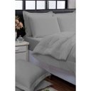 Ver imagem 3 de Kit Edredom Queen 200 Fios + Jogo Lençol 6 Peças 100% Algodão Dupla Face Cinza Casa Dona