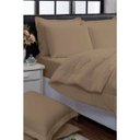 Ver imagem 3 de Kit Edredom Queen 200 Fios + Jogo Lençol 6 Peças 100% Algodão Dupla Face Marrom Casa Dona