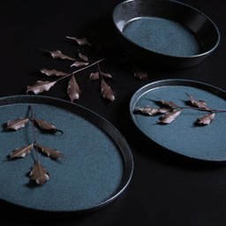 CONJUNTO C/ 6 PRATOS FUNDO NEO NIGHT SKY Ø 19,5cm - 7