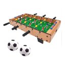 Ver imagem 2 de Mini Mesa Pebolim MDF de Bancada 18 Jogadores 23x37x68