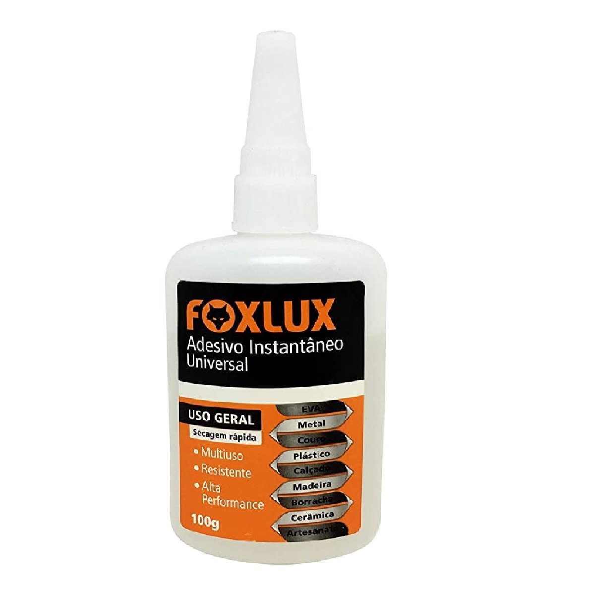 Adesivo Instantaneo Universal 100G Foxlux