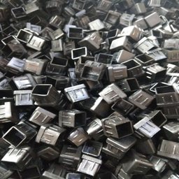 Kit 100 Ponteiras Borracha para Tubos Pé de Cadeira 50x50 - 3 Kit 100 Ponteiras Borracha para Tubos Pé de Cadeira 50x50 - 3