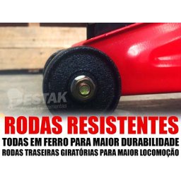 Macaco Hidraulico Jacaré 2T com Maleta Sparta + Super Brinde - 3