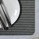 Ver imagem 5 de 8 Jogo Americano Pvc Preto Antiderrapante 29 X 44cm Id Decor