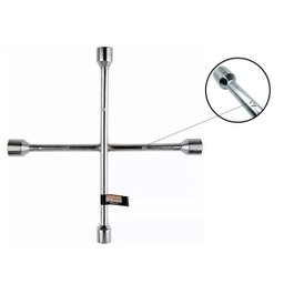 Kit Macaco Hidráulico Jacaré 3 Toneladas Rebaixado Sparta com Chave de Roda Cruz 4 Brocas Starfer - 2