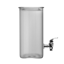 Ver imagem 2 de Suqueira de Vidro Lines Quadrada 2,8l Incolor Lyor