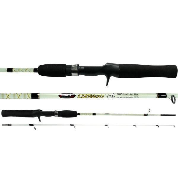 Vara para Carretilha Convert 602BC 1,80mts 5-15lbs 2 Partes - Saint Plus - 1