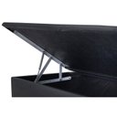 Ver imagem 4 de Cama Box Baú Casal Universal Courano Black (138x188x35) - Ortobom
