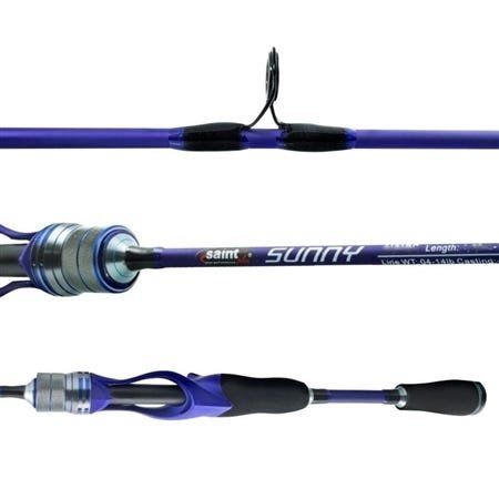 Vara para Carretilha Sunny 3'6 1,10mts 4-14lbs 1 Parte – Saint Plus - 1