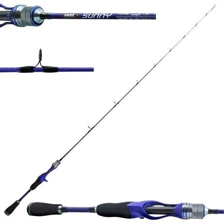 Vara para Carretilha Sunny 3'6 1,10mts 4-14lbs 1 Parte – Saint Plus - 2