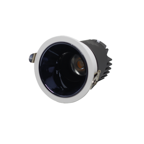 Spot Led Regulável Embutido Anti-reflexo Cob 20w 3000k