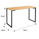 Ver imagem 2 de Mesa Escrivaninha Adele 90cm para Escritório e Home Office
