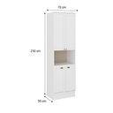 Ver imagem 2 de Torre Quente Milla Mdf 70cm Carraro