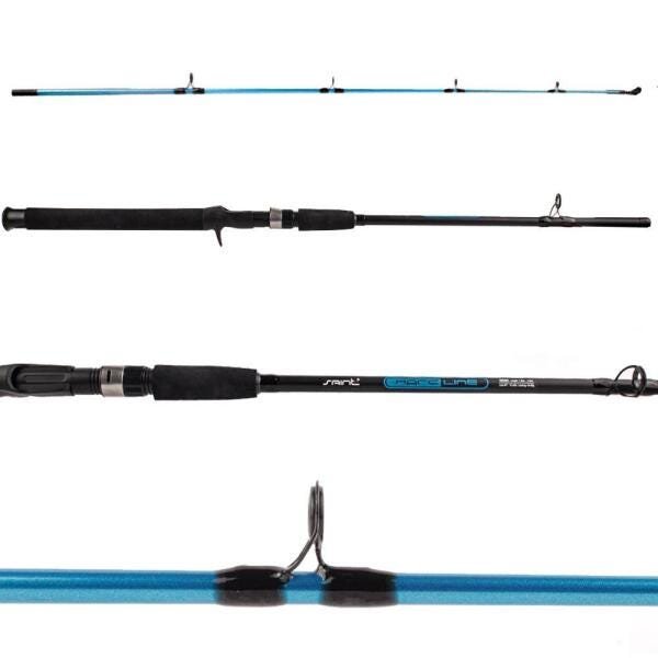Vara para Carretilha Hard Line 2702 BC40 80G 8'8 2,70mts 40lbs 2 Partes - Saint Plus - 5