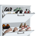 Ver imagem 3 de Organizador Sapateira Carol 4 Gavetas Basculantes Branco