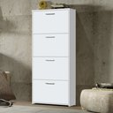 Ver imagem 5 de Organizador Sapateira Carol 4 Gavetas Basculantes Branco