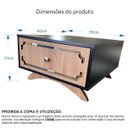 Ver imagem 4 de Base Gaveta Cabeceira em Mdf com Detalhe Espelhado