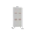 Ver imagem 3 de Módulo Cozinha Telasul Mirage New Paneleiro Aço 6 Portas 80cm Branco-telasul
