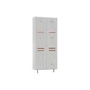 Ver imagem 1 de Módulo Cozinha Telasul Mirage New Paneleiro Aço 6 Portas 80cm Branco-telasul