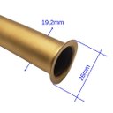 Ver imagem 3 de Tubo Entrada para Sifão Lavatório Deca 30cm Gold Mat - 4204052glmt