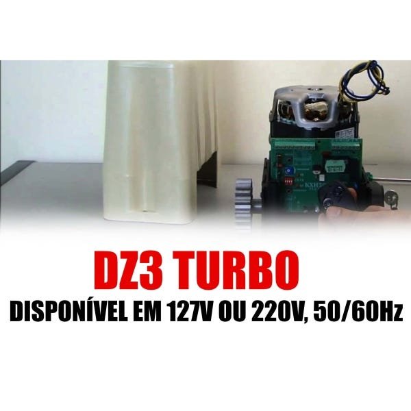 Motor Deslizante Dz3 Sk Turbo 220V Portao Eletrônico Rossi - 5