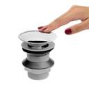 Ver imagem 6 de Kit Banheiro Cuba de Vidro + Misturador Inox + Válvula Click:vinho