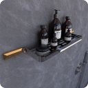 Ver imagem 1 de Suporte Porta Shampoo Para Banheiro Cromado e Gold Empire