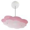 Luminária Pendente Nuvem Rosa Infantil Teto Quarto Menina(o) - 3