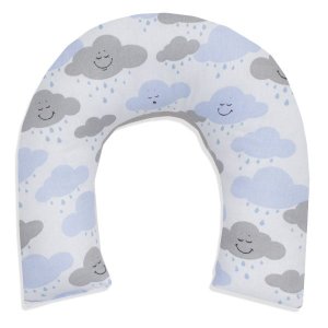 Protetor de Pescoço Infantil Nanna Baby - Chuva de Benção Azul