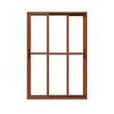 Ver imagem 1 de Porta de aluminio 03 folhas móveis maxx madeiro - 210x150