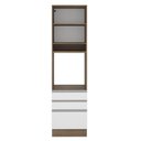Ver imagem 4 de Torre Quente 1 Porta 3 Gavetas Glamy Rustic Branco Madesa