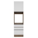 Ver imagem 2 de Torre Quente 1 Porta 3 Gavetas Glamy Rustic Branco Madesa