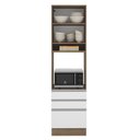 Ver imagem 5 de Torre Quente 1 Porta 3 Gavetas Glamy Rustic Branco Madesa