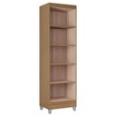 Ver imagem 5 de Armário Multiuso 52cm 2 Portas Muniz P11 Castanho/off White - Mpozenato