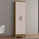 Ver imagem 2 de Armário Multiuso 52cm 2 Portas Muniz P11 Castanho/off White - Mpozenato