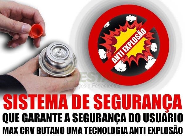 Fogareiro Camping Titanium Com 4 Gás Refil - 2