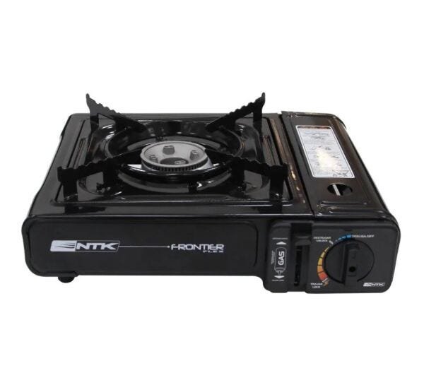 Fogareiro Camping Titanium Com 4 Gás Refil - 8