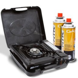 Fogareiro Fogão Camping Portátil Cartucho Gás camping - 1