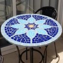 Ver imagem 2 de Mesa em Mosaico Doce Lar - Somente o Tampo 80cm