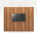 Ver imagem 4 de Conjunto Sala de Reunião Mesa e Painel para TV Ng F5 MDF Nogal e Preto F5 Office
