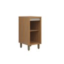 Ver imagem 2 de Balcão de Cozinha Solari 40cm Porta Mdf Dobradiças Metálicas Jequitibá/gris Fosco G77 - Gran Belo