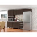 Ver imagem 2 de Armário Aéreo Evidence 3 Portas 120cm Com Prateleira Poliman Móveis