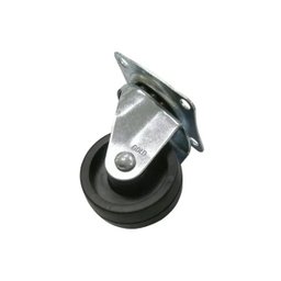 Kit de 4 Rodízios Giratórios Aço e Pvc 30mm Rodinhas Móveis 10kg - 2