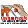 Grampeador Tapeceiro Alta Pressão Manual + Cinto C/11 Bolsos - 2