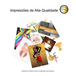Conjunto Quadro Decorativo Moldura Pássaro Borboleta Quarto - 5
