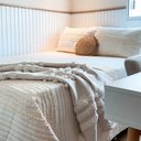Ver imagem 4 de Painel Ripado Versátil Modular: Kit 06 Unid. 90x27cm Larg. (1,45m²) Talatto Painéis Branco Tx